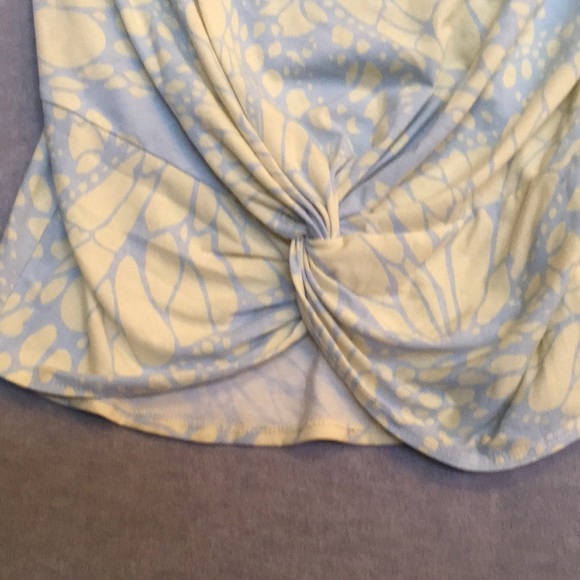 Twenty Second Crisscross Front Fun Stretch Summer Top - Picture 3 of 7